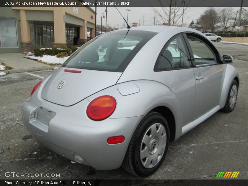 Reflex Silver Metallic / Black 2003 Volkswagen New Beetle GL Coupe