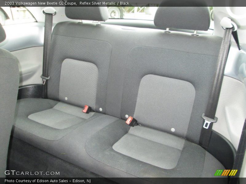 Reflex Silver Metallic / Black 2003 Volkswagen New Beetle GL Coupe