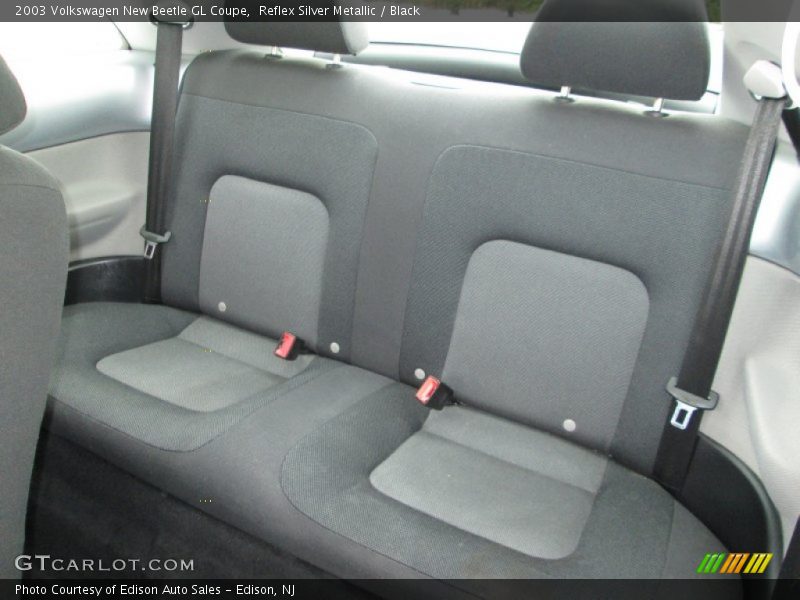 Reflex Silver Metallic / Black 2003 Volkswagen New Beetle GL Coupe