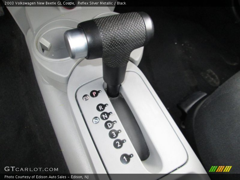 Reflex Silver Metallic / Black 2003 Volkswagen New Beetle GL Coupe