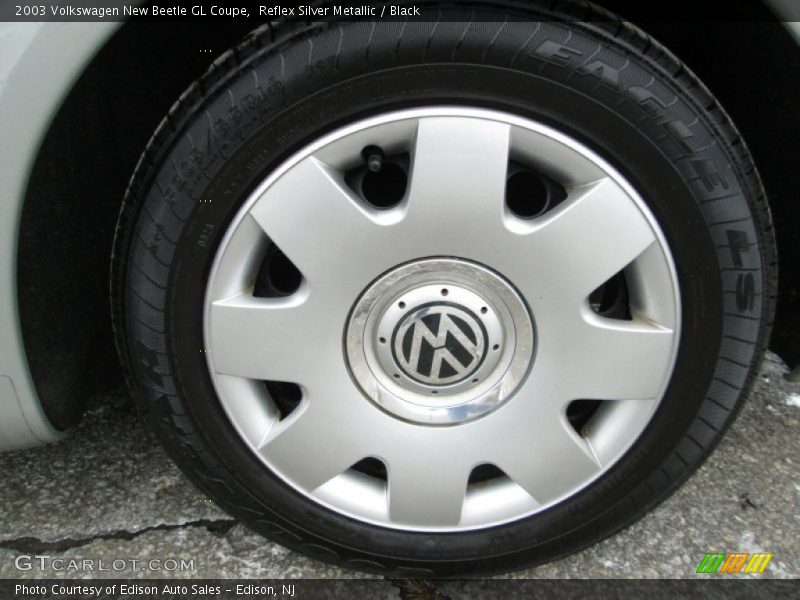 Reflex Silver Metallic / Black 2003 Volkswagen New Beetle GL Coupe