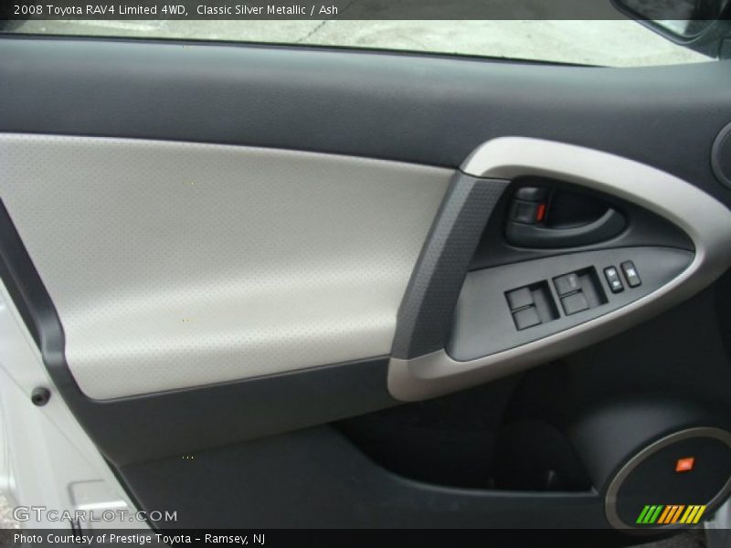 Classic Silver Metallic / Ash 2008 Toyota RAV4 Limited 4WD