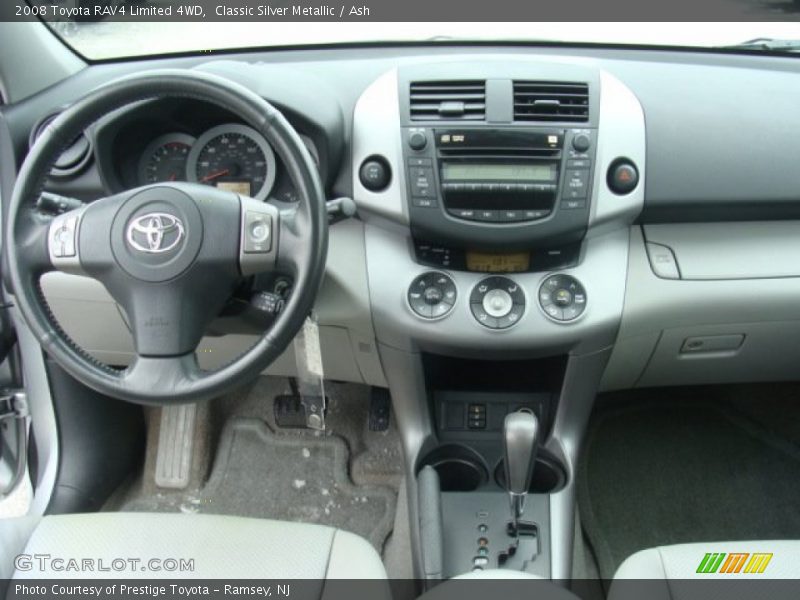 Classic Silver Metallic / Ash 2008 Toyota RAV4 Limited 4WD