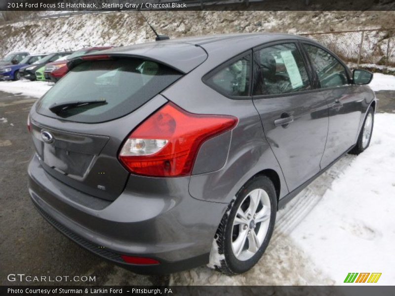 Sterling Gray / Charcoal Black 2014 Ford Focus SE Hatchback