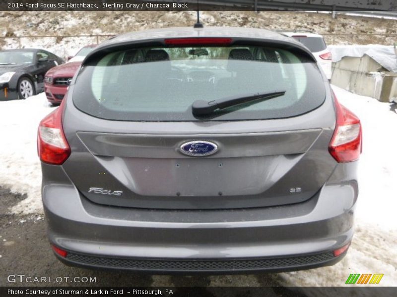 Sterling Gray / Charcoal Black 2014 Ford Focus SE Hatchback