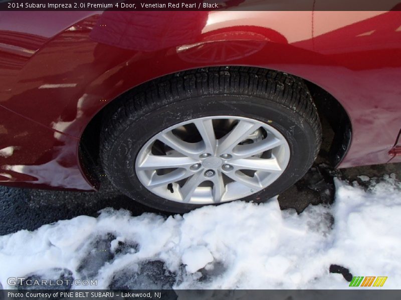 Venetian Red Pearl / Black 2014 Subaru Impreza 2.0i Premium 4 Door
