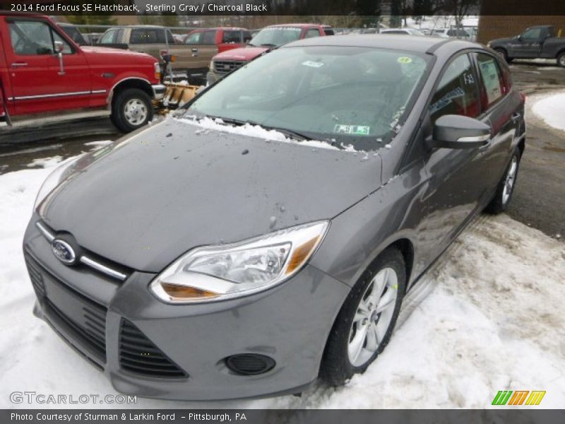 Sterling Gray / Charcoal Black 2014 Ford Focus SE Hatchback
