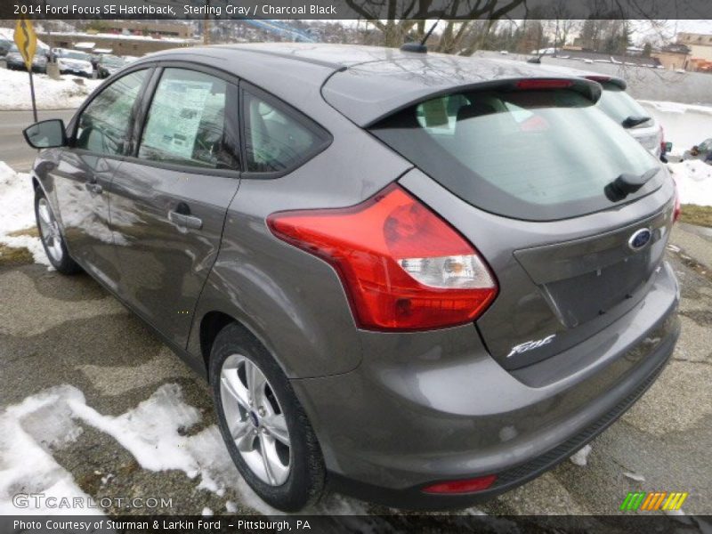 Sterling Gray / Charcoal Black 2014 Ford Focus SE Hatchback