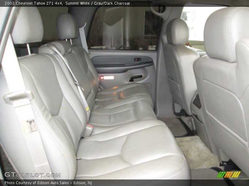 Summit White / Gray/Dark Charcoal 2003 Chevrolet Tahoe Z71 4x4