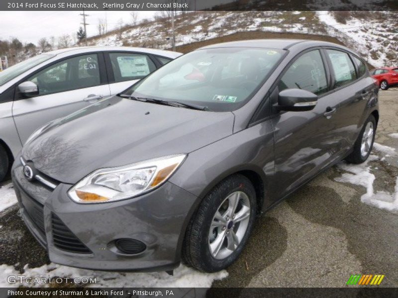 Sterling Gray / Charcoal Black 2014 Ford Focus SE Hatchback
