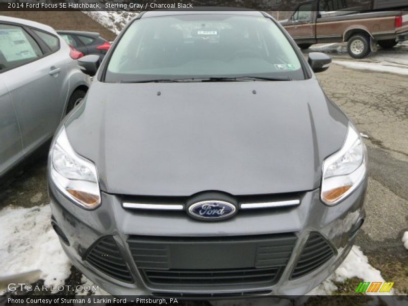 Sterling Gray / Charcoal Black 2014 Ford Focus SE Hatchback