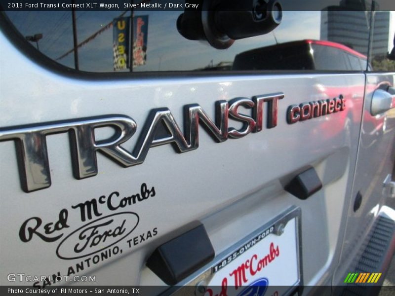 Silver Metallic / Dark Gray 2013 Ford Transit Connect XLT Wagon