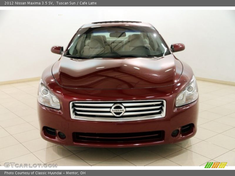 Tuscan Sun / Cafe Latte 2012 Nissan Maxima 3.5 SV