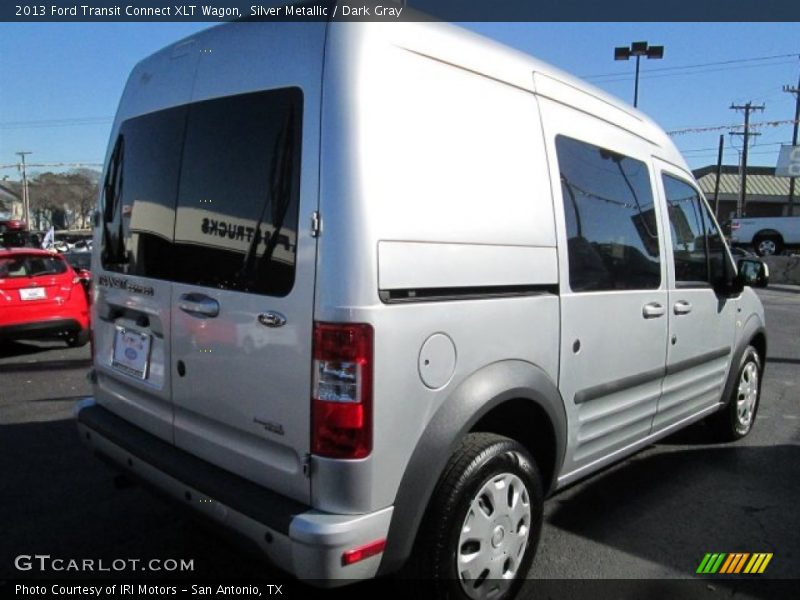 Silver Metallic / Dark Gray 2013 Ford Transit Connect XLT Wagon