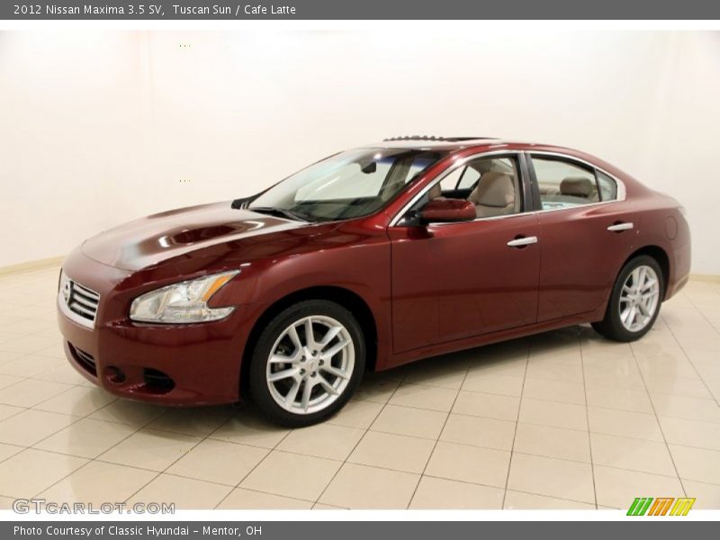 Tuscan Sun / Cafe Latte 2012 Nissan Maxima 3.5 SV