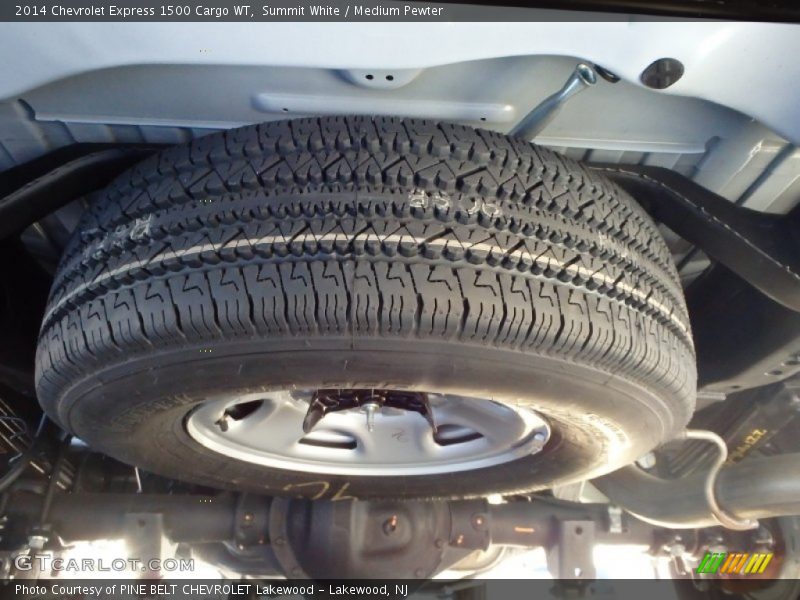 Summit White / Medium Pewter 2014 Chevrolet Express 1500 Cargo WT