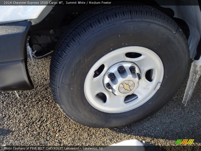 Summit White / Medium Pewter 2014 Chevrolet Express 1500 Cargo WT