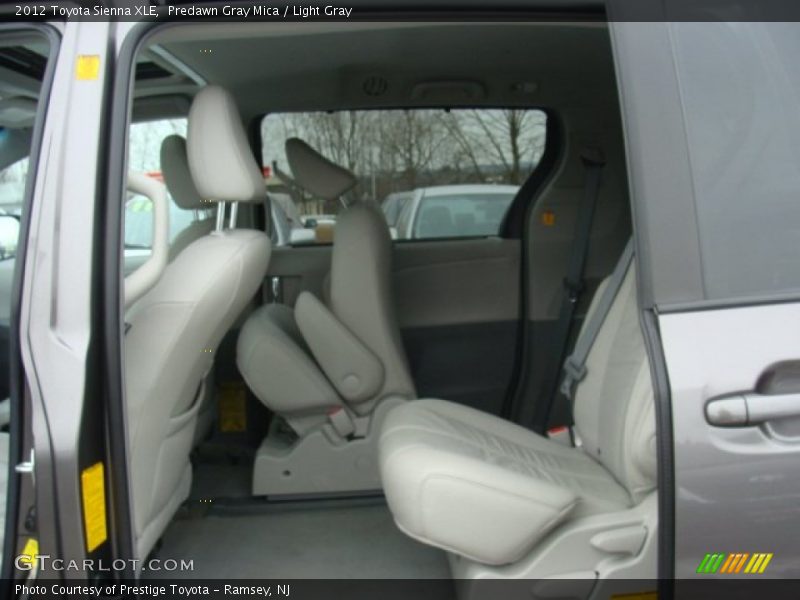 Predawn Gray Mica / Light Gray 2012 Toyota Sienna XLE