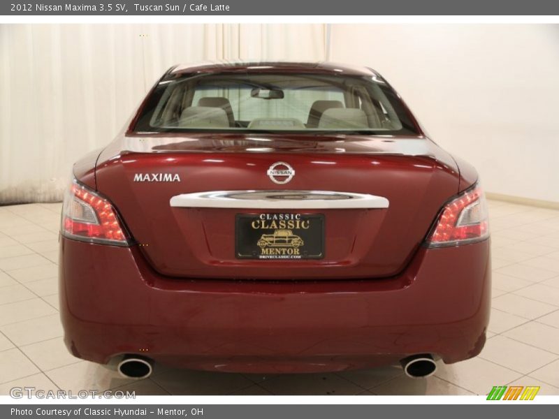 Tuscan Sun / Cafe Latte 2012 Nissan Maxima 3.5 SV