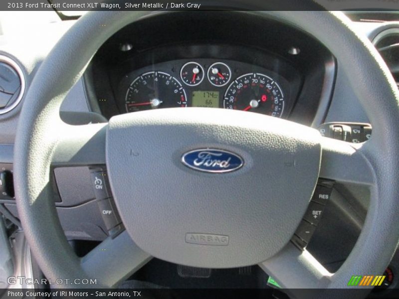 Silver Metallic / Dark Gray 2013 Ford Transit Connect XLT Wagon