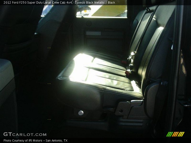 Tuxedo Black Metallic / Black 2012 Ford F250 Super Duty Lariat Crew Cab 4x4