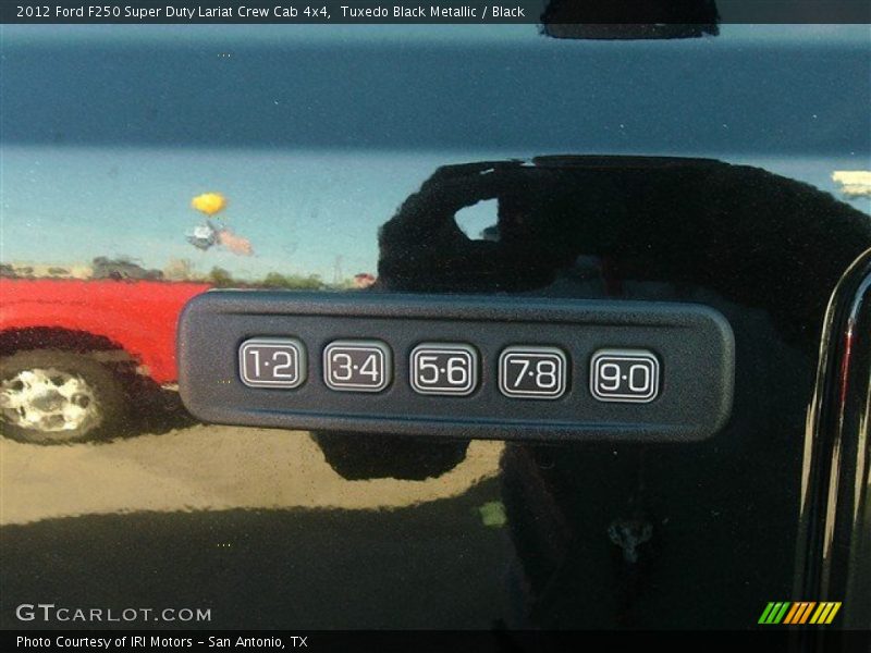 Tuxedo Black Metallic / Black 2012 Ford F250 Super Duty Lariat Crew Cab 4x4
