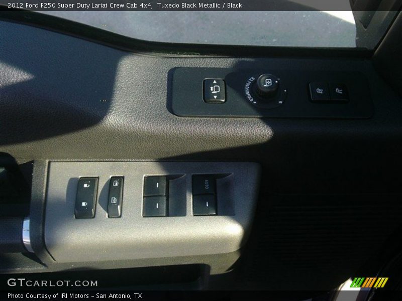 Tuxedo Black Metallic / Black 2012 Ford F250 Super Duty Lariat Crew Cab 4x4