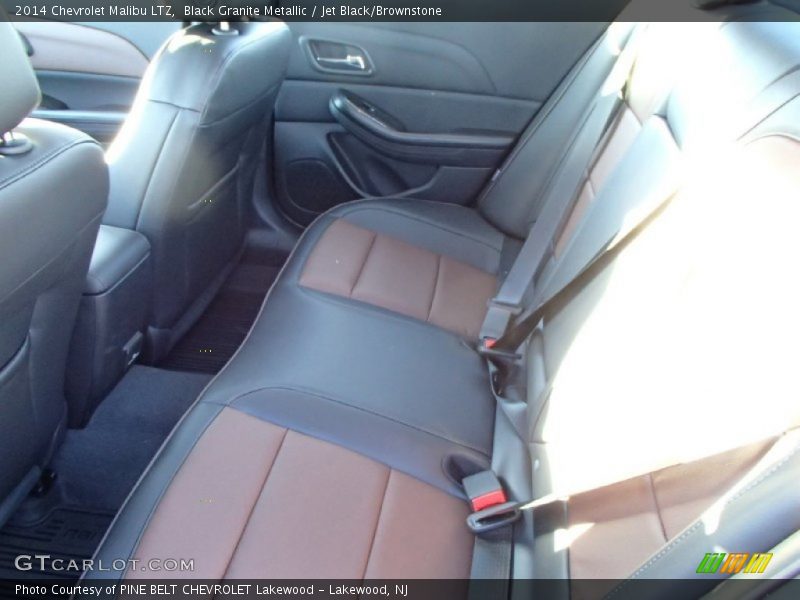 Black Granite Metallic / Jet Black/Brownstone 2014 Chevrolet Malibu LTZ