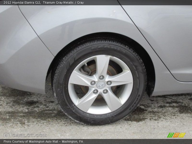 Titanium Gray Metallic / Gray 2012 Hyundai Elantra GLS