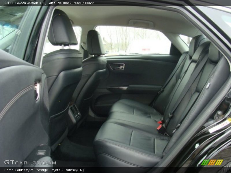 Rear Seat of 2013 Avalon XLE