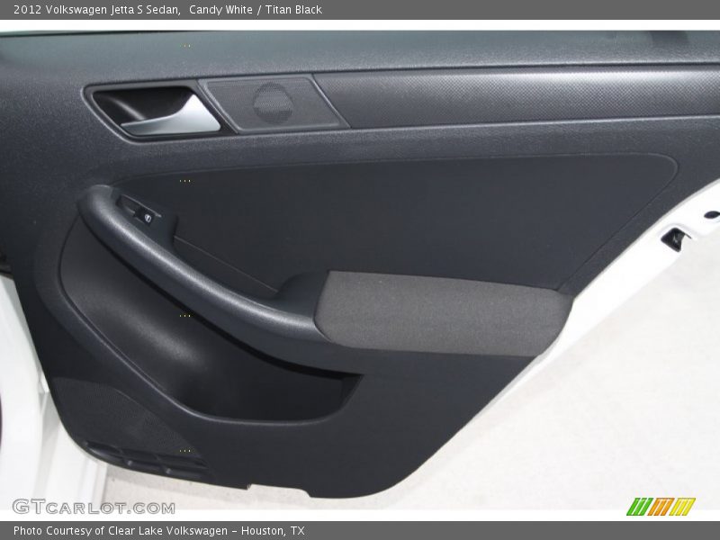 Candy White / Titan Black 2012 Volkswagen Jetta S Sedan
