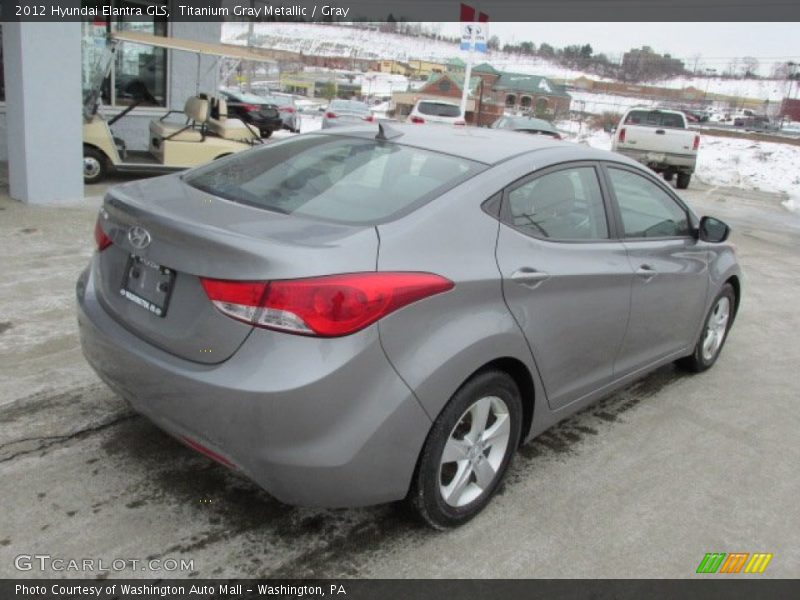Titanium Gray Metallic / Gray 2012 Hyundai Elantra GLS