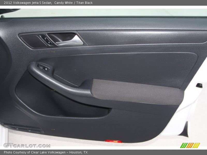 Candy White / Titan Black 2012 Volkswagen Jetta S Sedan