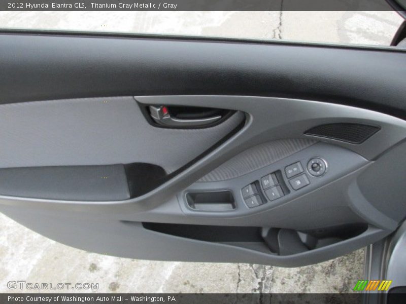 Titanium Gray Metallic / Gray 2012 Hyundai Elantra GLS