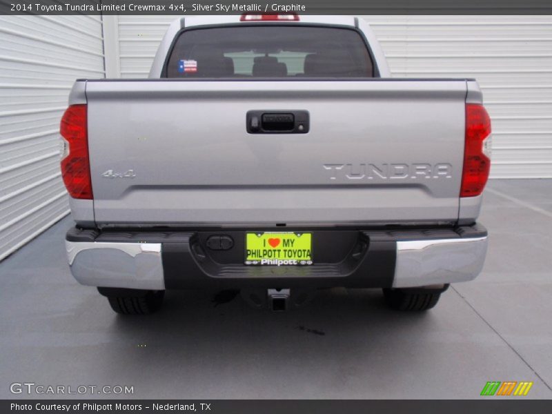 Silver Sky Metallic / Graphite 2014 Toyota Tundra Limited Crewmax 4x4