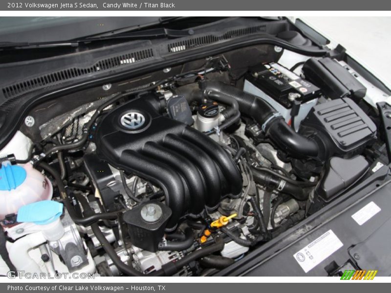 Candy White / Titan Black 2012 Volkswagen Jetta S Sedan