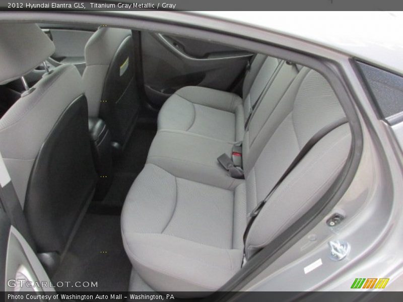 Titanium Gray Metallic / Gray 2012 Hyundai Elantra GLS