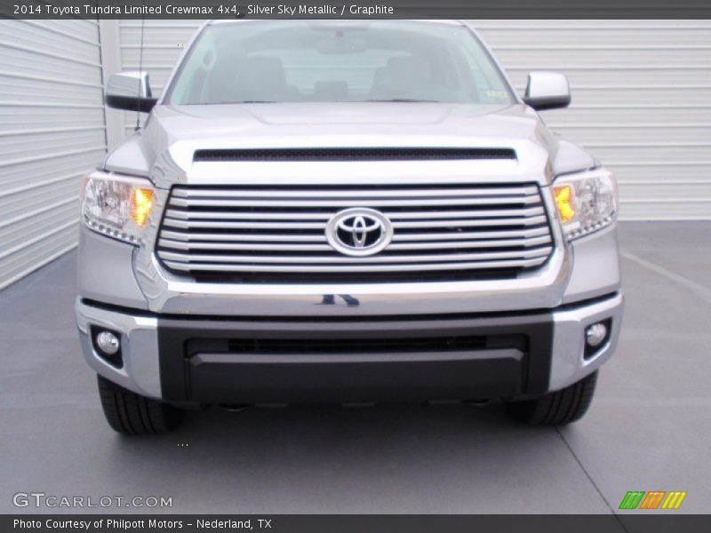 Silver Sky Metallic / Graphite 2014 Toyota Tundra Limited Crewmax 4x4