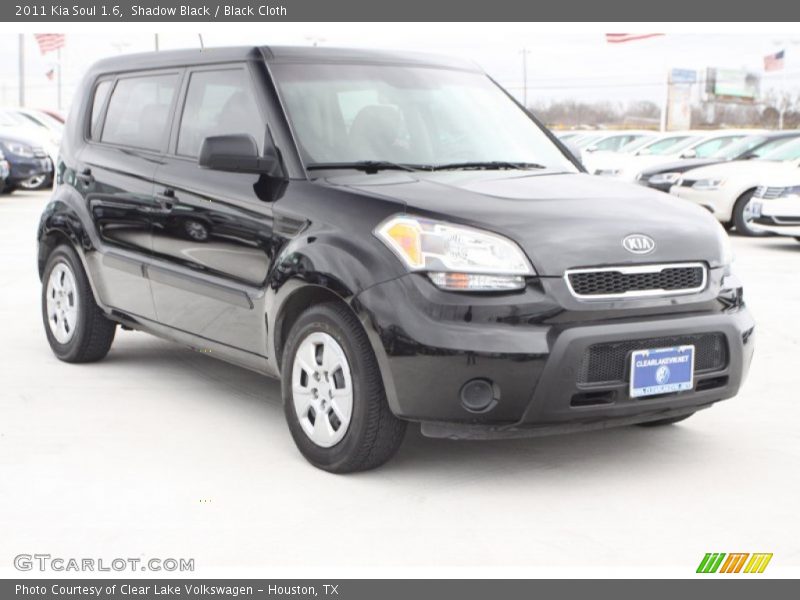 Shadow Black / Black Cloth 2011 Kia Soul 1.6