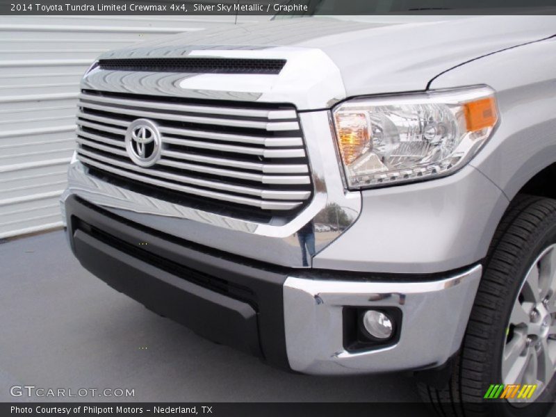 Silver Sky Metallic / Graphite 2014 Toyota Tundra Limited Crewmax 4x4