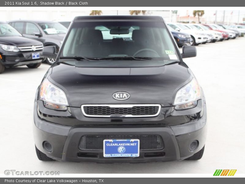 Shadow Black / Black Cloth 2011 Kia Soul 1.6