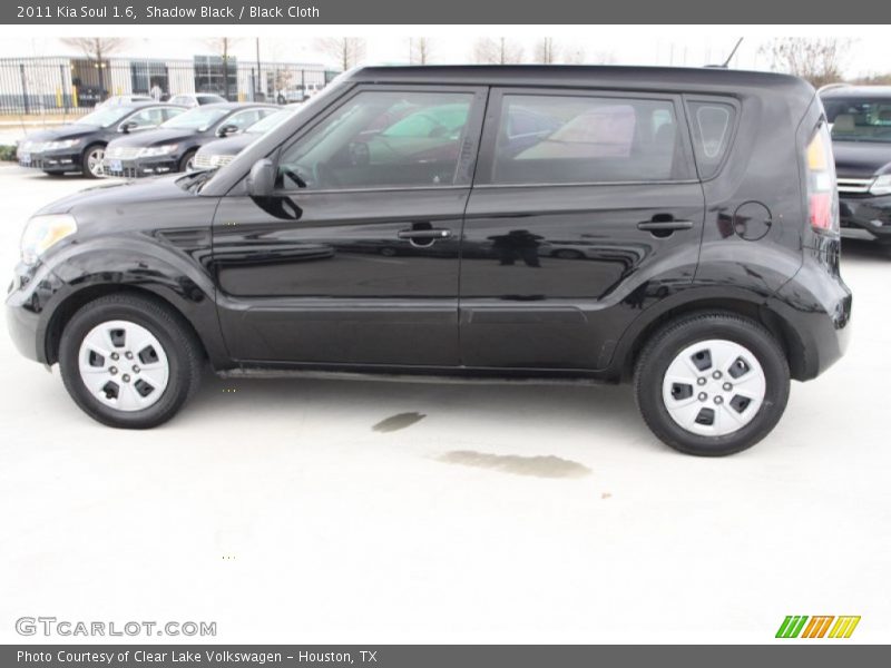 Shadow Black / Black Cloth 2011 Kia Soul 1.6