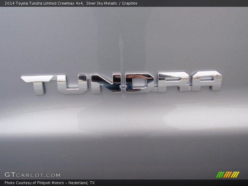 Silver Sky Metallic / Graphite 2014 Toyota Tundra Limited Crewmax 4x4