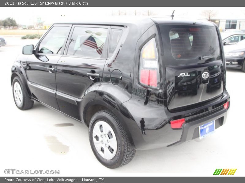 Shadow Black / Black Cloth 2011 Kia Soul 1.6