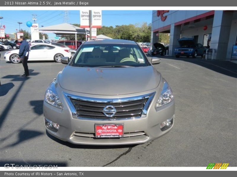 Java Metallic / Beige 2013 Nissan Altima 2.5 SV