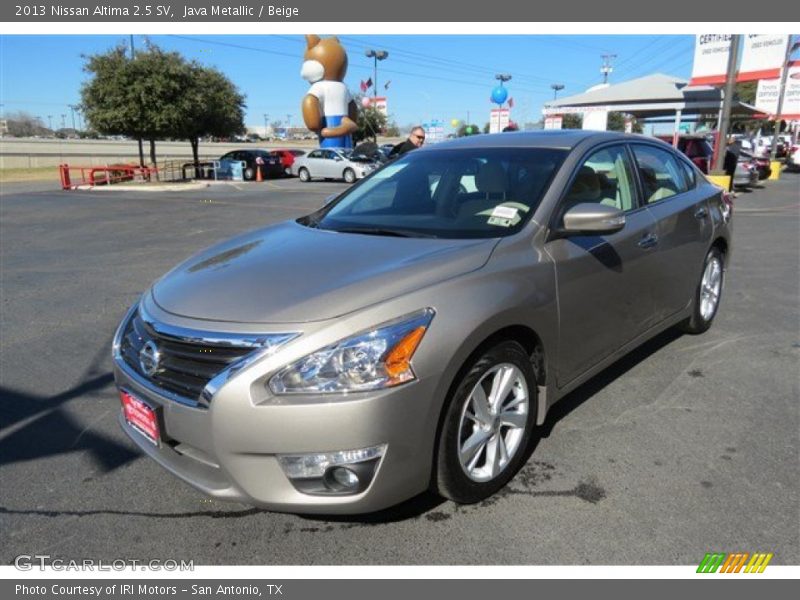 Java Metallic / Beige 2013 Nissan Altima 2.5 SV