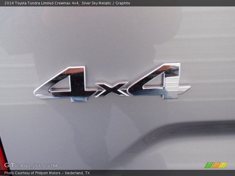 Silver Sky Metallic / Graphite 2014 Toyota Tundra Limited Crewmax 4x4