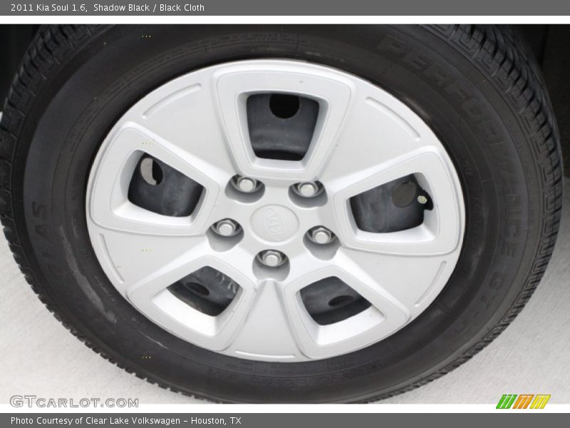 Shadow Black / Black Cloth 2011 Kia Soul 1.6