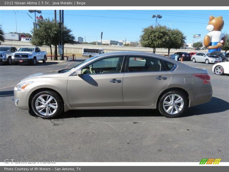 Java Metallic / Beige 2013 Nissan Altima 2.5 SV