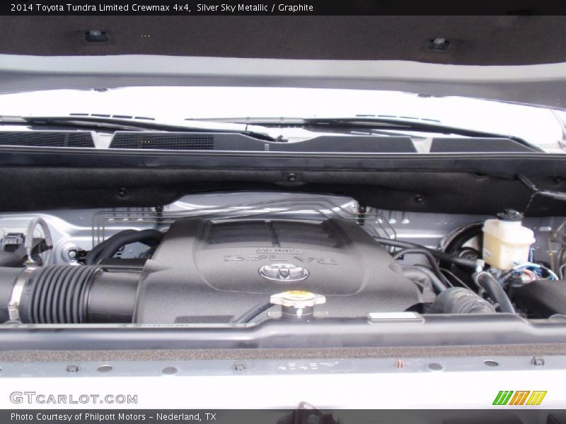 Silver Sky Metallic / Graphite 2014 Toyota Tundra Limited Crewmax 4x4